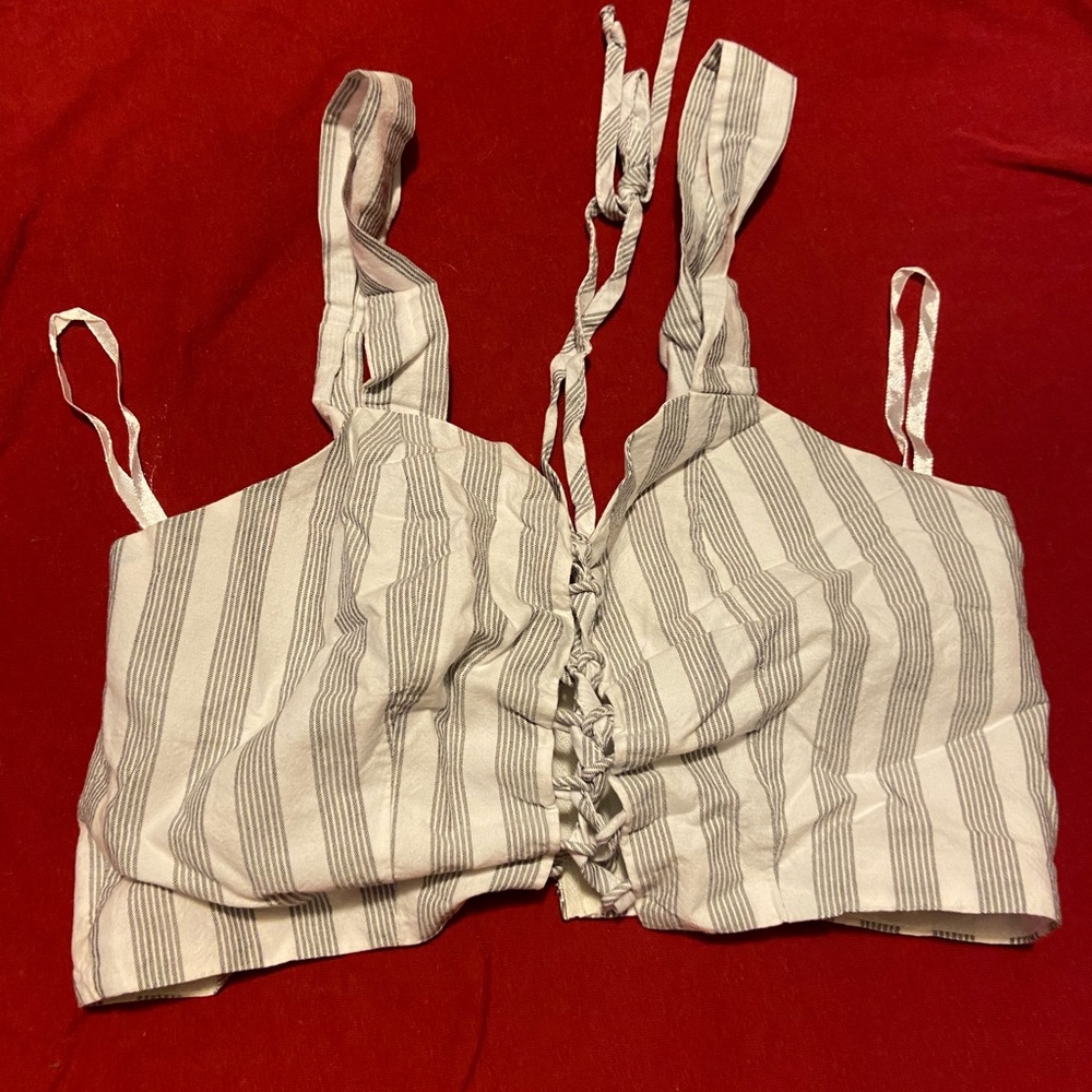 Cropped tank top